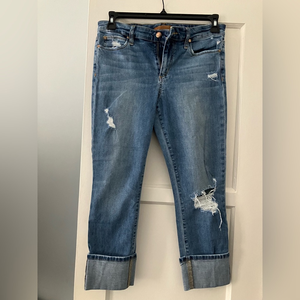 Joe’s Distressed Boyfriend Jeans